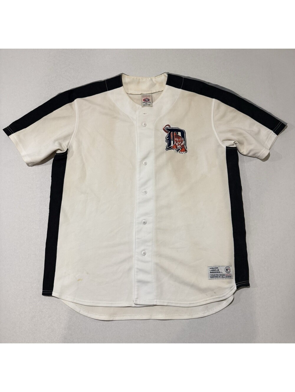 Vintage 90s Detroit Tigers Jersey Size XL Baseball True Fan Men’s